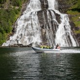 Fjordsafari med RIB-båt på Geirangerfjorden
